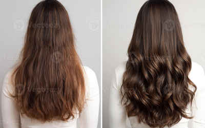 Transformação de corte e coloração